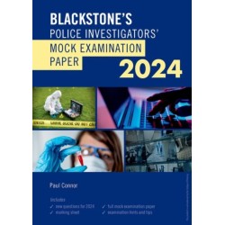 Blackstone's Police Investigators Mock Exam 2024