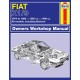 Fiat X1/9 (74 - 89) Haynes Repair Manual