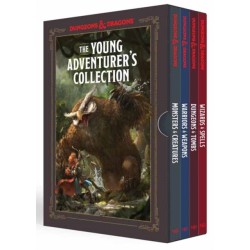 The Young Adventurer’s Collection: Monsters and Creatures, Warriors and Weapons, Dungeons and Tombs, Wizards and Spells