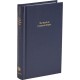 Book of Common Prayer, Standard Edition, Blue, CP220 Dark Blue Imitation Leather Hardback 601B