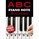 A B C Piano Note Stickers