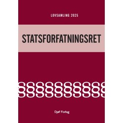 Lovsamling - Statsforfatningsret: 2025