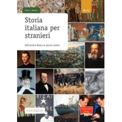 Collana cultura italiana: Storia italiana per stranieri. Libro