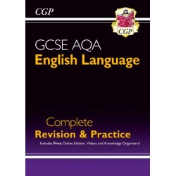 New GCSE English Language AQA Complete Revision & Practice with CGP RevisionHub: for exams from 2026