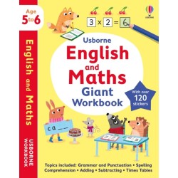 Usborne English and Maths Giant Workbook 5-6