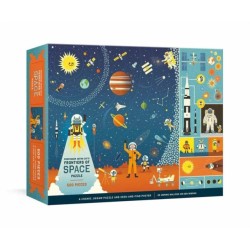 Professor Astro Cat's Frontiers of Space 500-Piece Puzzle: Cosmic Jigsaw Puzzle and Seek-and-Find Poster