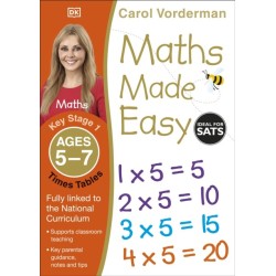 Maths Made Easy: Times Tables, Ages 5-7 (Key Stage 1): Supports the National Curriculum, Multiplication Exercise Book