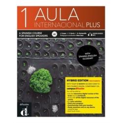 Aula internacional Plus 1 - Edicion hibrida - Edicion inglesa - Libro del alumno A1 + MP3: English edition - Libro del alumno. A1