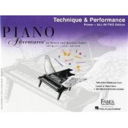 Piano Adventures All-In-Two Primer Tech. & Perf.: All-In-Two Edition