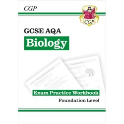 New GCSE Biology AQA Foundation Exam Practice Workbook with CGP RevisionHub