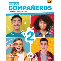 Nuevo Companeros 2: Cuaderno de ejercicios + licencia digital 2 (A2)