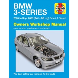 BMW 3-Series Petrol & Diesel (05 - Sept 08) Haynes Repair Manual