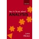 How to Think About Analysis