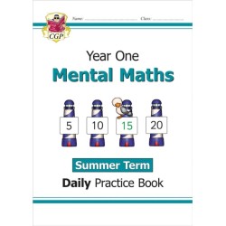 KS1 Mental Maths Year 1 Daily Practice Book: Summer Term