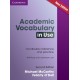 Academic Vocabulary in Use Edition with Answers