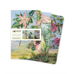 Kew Gardens' Marianne North Set of 3 Mini Notebooks