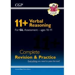 11+ GL Verbal Reasoning Complete Revision and Practice - Ages 10-11 (with Online Edition)