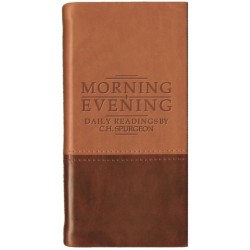 Morning And Evening - Matt Tan/Burgundy: Daily Readings by C. H. Spurgeon