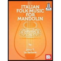 Italian Folk Music For Mandolin Book: With Online Audio