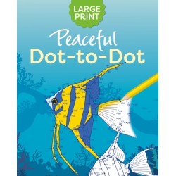 Large Print Peaceful Dot-to-Dot
