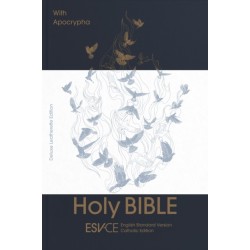 ESV Holy Bible with Apocrypha, Anglicized Deluxe Leatherette Edition: English Standard Version