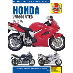 Honda VFR V-Tec V-Fours (02 - 09) Haynes Repair Manual