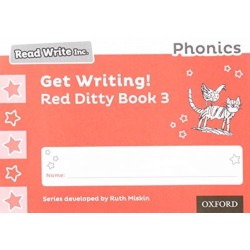 Read Write Inc. Phonics: Get Writing! Red Ditty Book 3 Pack of 10