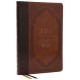 KJV Holy Bible: Giant Print Thinline Bible, Brown Leathersoft, Red Letter, Comfort Print: King James Version (Vintage Series)