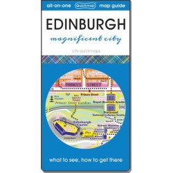 Edinburgh - magnificent city: Map guide of What to see & How to get there