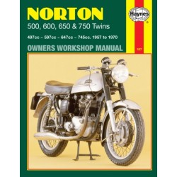Norton 500, 600, 650 & 750 Twins (57 - 70) Haynes Repair Manual