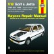 VW Golf, GTI and Jetta (93-98) and VW Cabrio (95-02) petrol & diesel Haynes Repair Manual (USA)