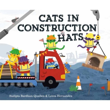 Cats in Construction Hats