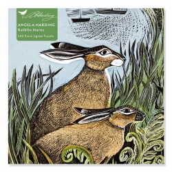 Adult Jigsaw Puzzle Angela Harding: Rathlin Hares (500 pieces): 500-Piece Jigsaw Puzzles