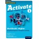 Activate 1 Higher Workbook