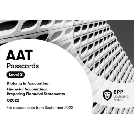 AAT Financial Accounting: Preparing Financial Statements: Passcards