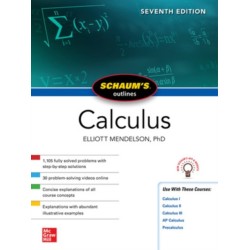 Schaum's Outline of Calculus, Seventh Edition