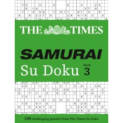 The Times Samurai Su Doku 3: 100 Challenging Puzzles from the Times