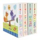 Babies Love Lift a Flap 4 book box set: Animals, Colours, First Words and Shapes