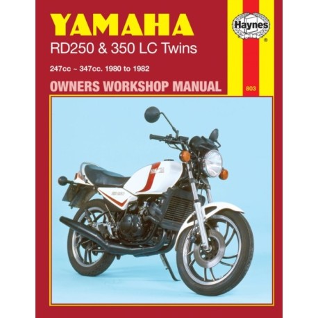 Yamaha RD250 & 350LC Twins (80 - 82) Haynes Repair Manual