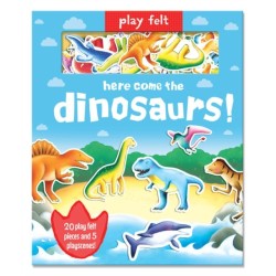 Play Felt Here Come the Dinosaurs - Activity Book