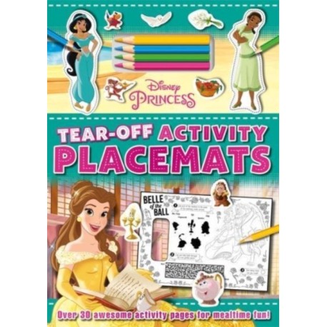 Disney Princess: Tear-Off Activity Placemats