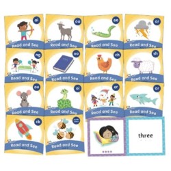 Jolly Phonics Read and See, Pack 2: In Precursive Letters (British English edition)