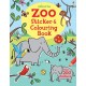 Zoo Sticker and Colouring Book
