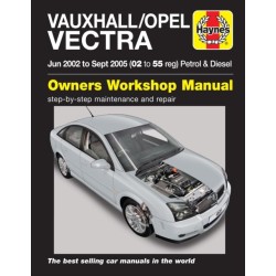 Vauxhall/Opel Vectra Petrol & Diesel (June 02 - Sept 05) Haynes Repair Manual: 45048
