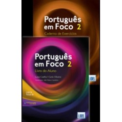 Portugues em Foco 2 - PACK - Livro do Aluno + Caderno de Exercicos + downloadable audio: Pack: Livro do Aluno+ficheiros audio & Caderno de Exerc\i