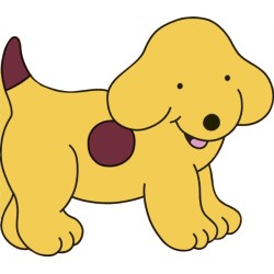 All About Spot: A dog-shaped board book for babies and toddlers