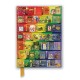 Bodleian Library: Rainbow Shelves (Foiled Journal)