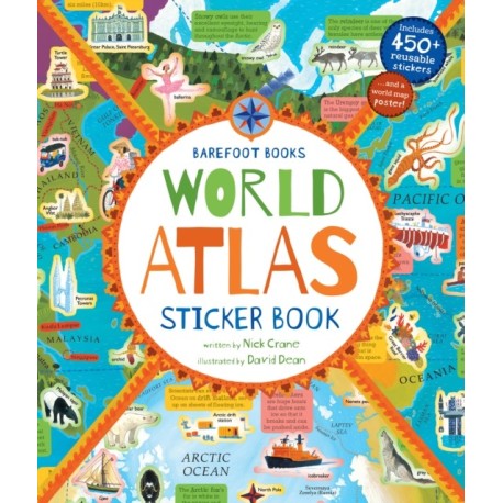World Atlas Sticker Book