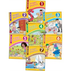 Finger Phonics Big Books 1-7: in Precursive Letters (British English edition)