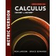 Calculus, International Metric Edition